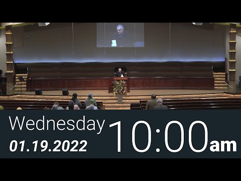 01/19/2022 Wednesday 10am - Full Service