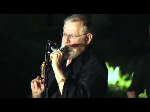 Lew Tabackin Trio Stage on the water at Fugetsuro