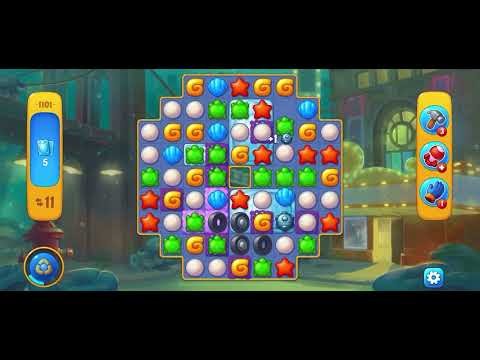 Fishdom level 1101 - free the plates