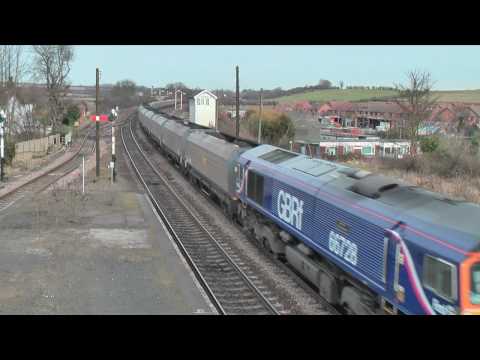 66728 on 6Z15, 12:05, Immingham - Ironbridge Power Station