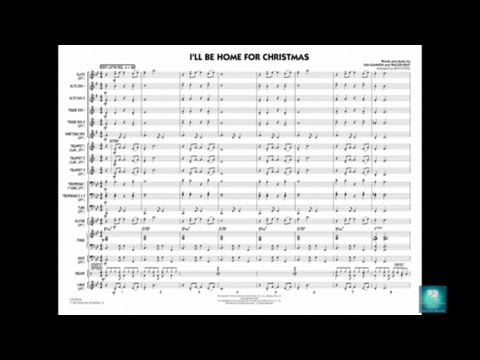 I'll Be Home for Christmas arranged by Rick Stitzel