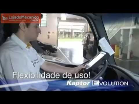 Scanner automotivo Kaptor Evolution Upgrade Flex/2000 Auto (Evolution Auto) - Vídeo
