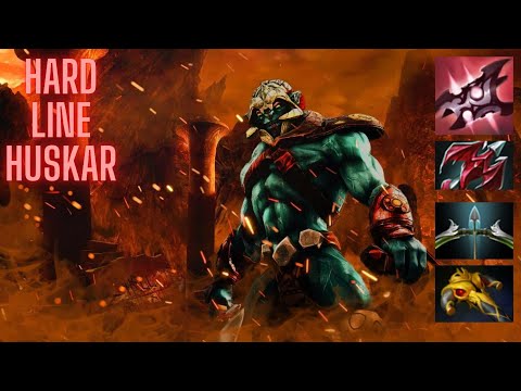 Hardline Huskar NEW IMMORTAL Хускар с Хардайлана с новой иммортал шмоткой на огненные копья