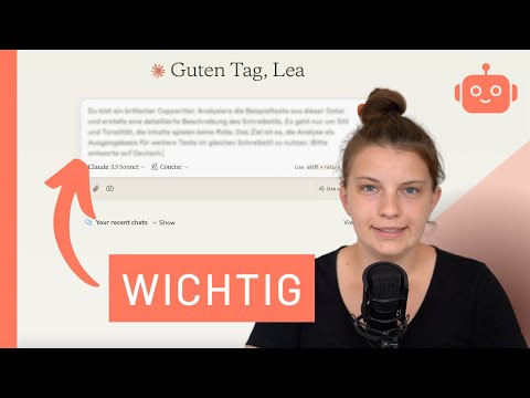 Do this before you write texts with AI