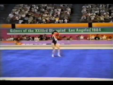 3rd T China Wu Jiani FX - 1984 Olympic Games 9.500