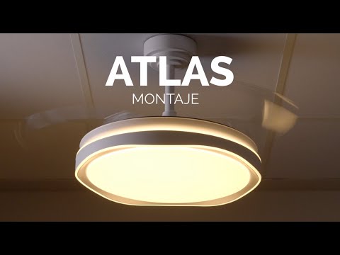 Cómo instalar el ventilador de techo Atlas – CristalRecord | Montaje paso a paso