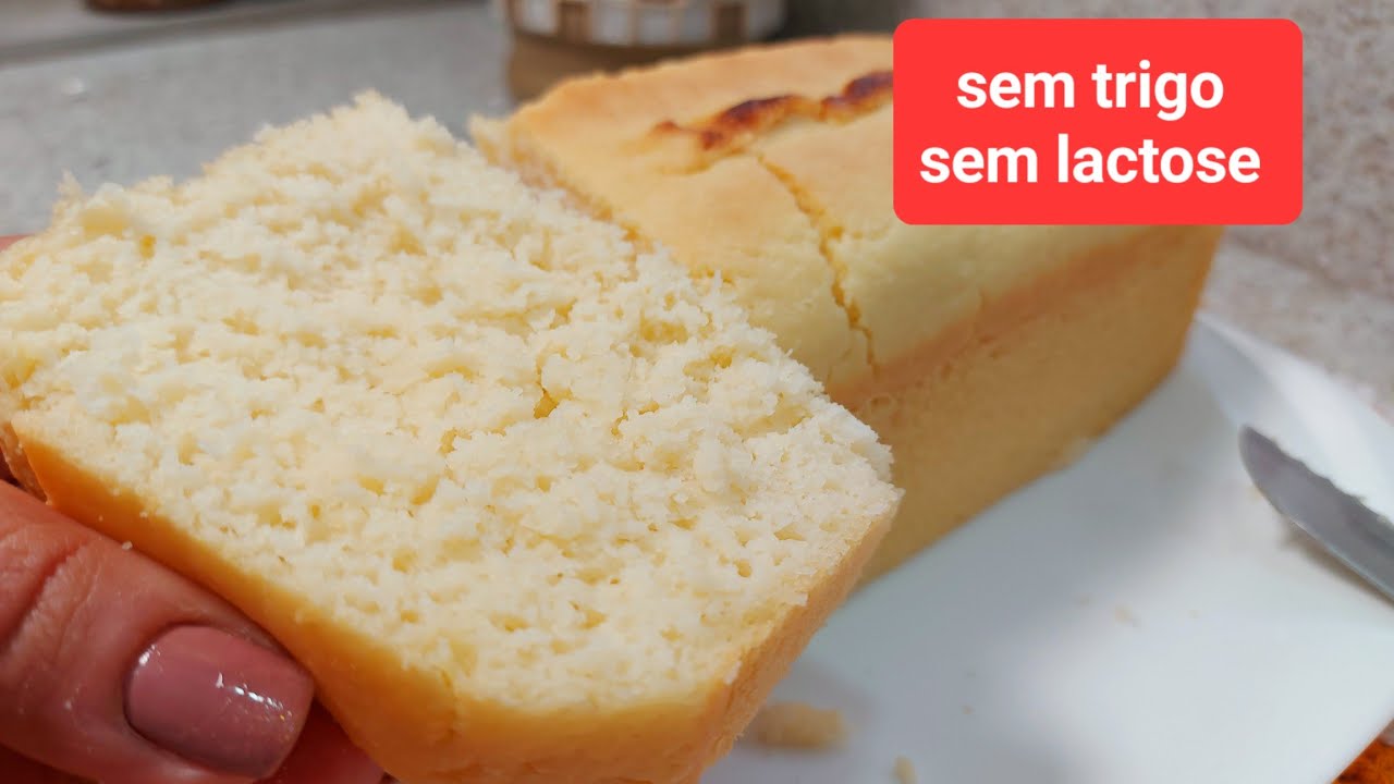 Misture ARROZ CRU + LEITE DE COCO e faça esse PÃO rápido sem gluten sem lactose#pao