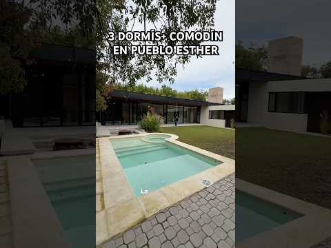 Casa de 3 dormitorios más comodín y pileta en La Bahia, Pueblo Esther-27 de Febrero 324#inmobiliaria