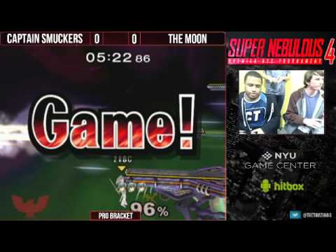 Super Nebulous 4 Local Recording - Captain Smuckers (Captain Falcon) vs The Moon (Marth)