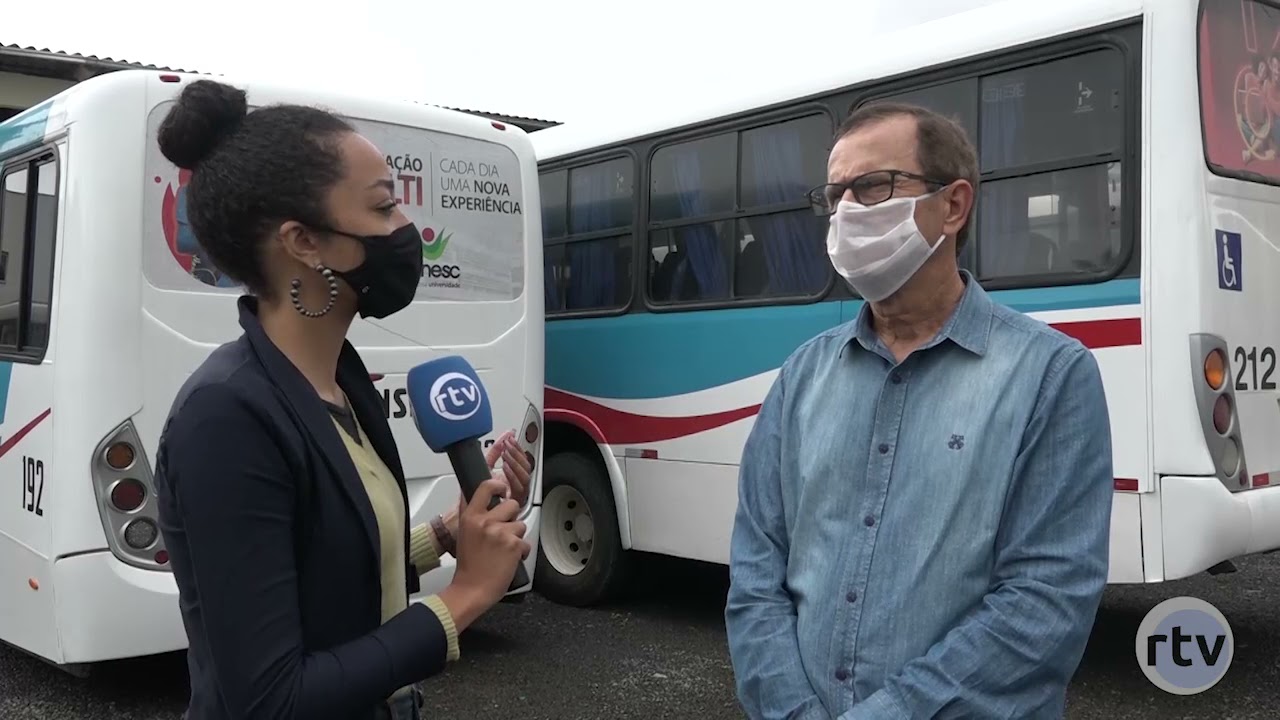 Lotação dos ônibus Içarense, aumento das linhas e horário dos ônibus para comércio de Criciúma