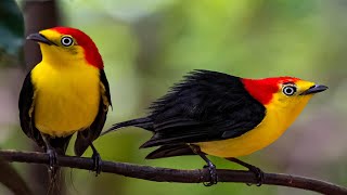 Download lagu SUARA BURUNG MANAKIN YANG EKSOTIS DARI BRAZIL  - BURUNG TROPIS YANG MENAKJUBKAN mp3