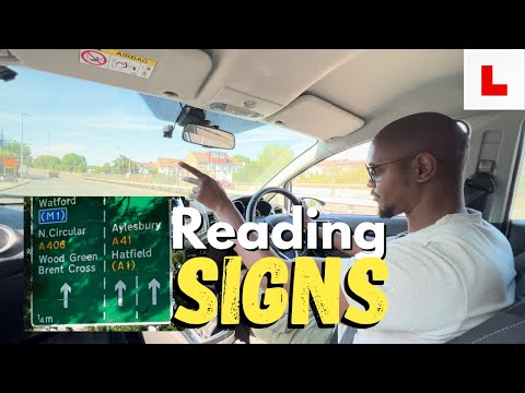 How To Read Direction Signs Like A Boss While Driving In The Uk