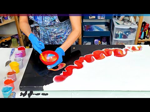My TOP 6 DIFFERENT Acrylic pouring techniques | Satisfying Fluid Art | Acrylic Pouring Art Ideas