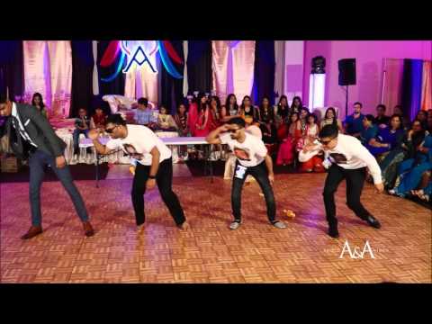 Amir and Muneera's Best Indian Pakistani Sangeet Dance Skit EVER!