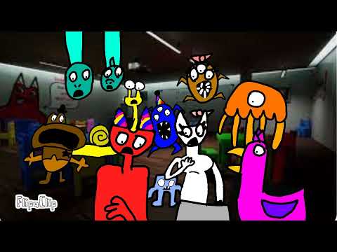 Pizza tower screaming meme but garten of banban