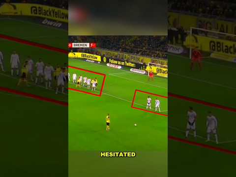 1000 IQ Freekick Tactic #Soccer #goal #FIFA #worldcup