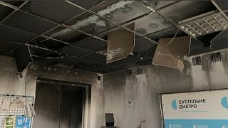 Russische Drohnenangriffe auf Dnipro treffen Rundfunkgebäude und Infrastruktur