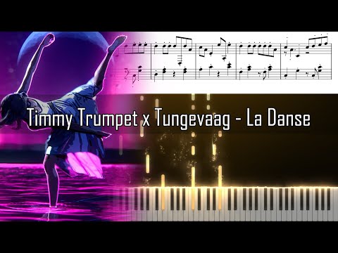 Timmy Trumpet x Tungevaag - La Danse - Piano Tutorial - Free download sheet music and MIDI