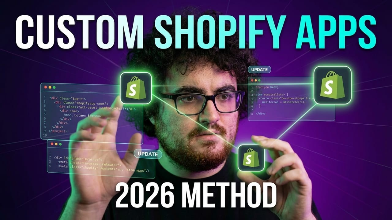 How to Make CUSTOM Shopify Apps + Plugins in 2026 **UPDATE IS COMING**