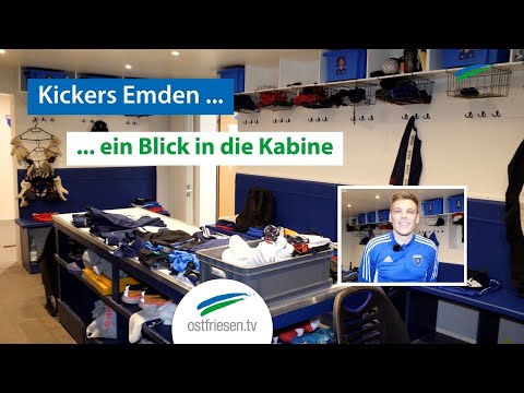 In der Kabine von Kickers Emden | So lebt Ostfriesland