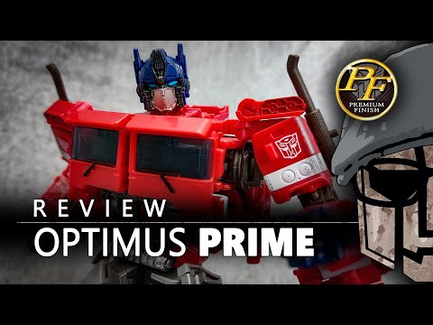 Transformers Premium Finish Optimus Prime Review deutsch (Takara Tomy PFSS-02)