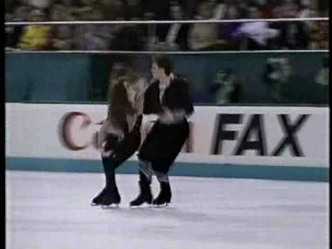Marina Klimova-Sergei Ponomarenko FD 1992 World Figure Skating Championships