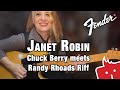 Chuck Berry meets Randy Rhoads Riff - Janet Robin