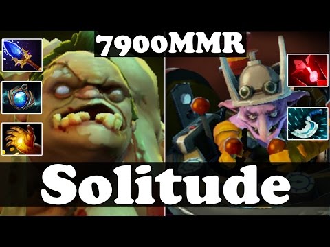 Dota 2 - Solitude 7900 MMR Plays Pudge And Timbersaw - Ranked Match Gameplay