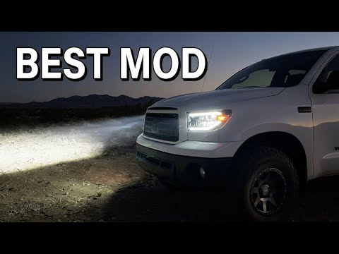 Toyota Tundra Morimoto XB LED Headlights Honest Review -- Best 2nd Gen Mod