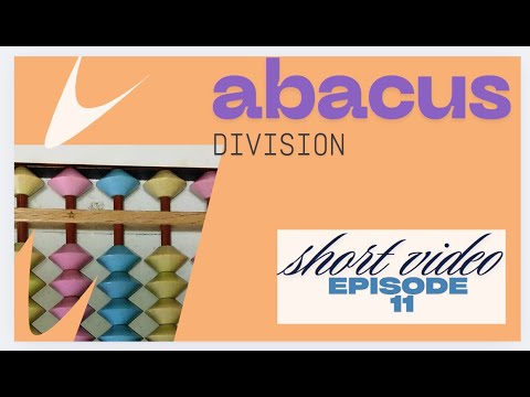 Division on the Abacus Short Episode 11 English Tutorial