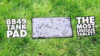 8849 Tank Pad. Tablet, projector, light, umbrella, coffee machine - one is false!
