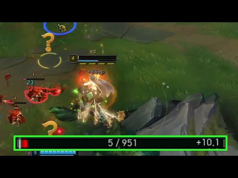 Irelia with low HP