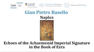 Echoes of the Achaemenid Imperial Signature in the Book of Ezra
