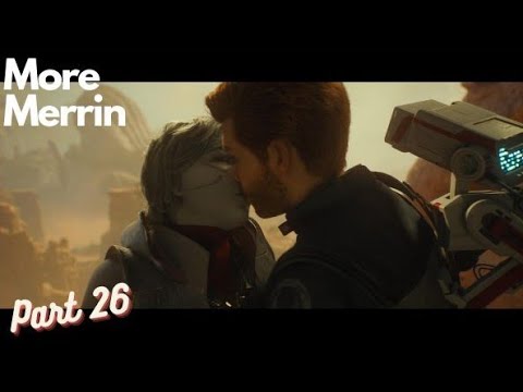 STAR WARS JEDI SURVIVOR PS5 Walkthrough Gameplay Part 26 - Getting Kissed by Merrin (FULL GAME)