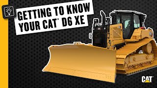 Bedienung des Cat®-Dozers D6 XE