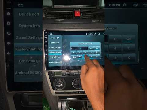Car Android Stereo Factory Settings Password 🔥