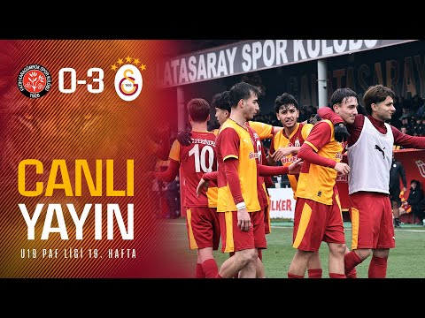 🔴  M. F. Karagümrük U19 0-3 Galatasaray U19 (U19 PAF Ligi 19. Hafta)