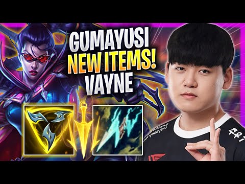GUMAYUSI TRIES VAYNE WITH NEW ITEMS! - T1 Gumayusi Plays Vayne ADC vs Lucian! | Season 2023