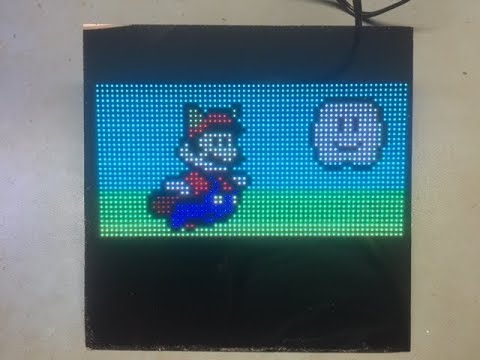 ESP8266 RGB Matrix (Cable Version)