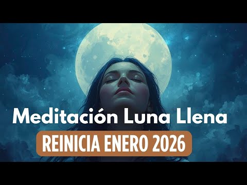 🌕 Full Moon Meditation January 2026 – Wolf Moon in Cancer
