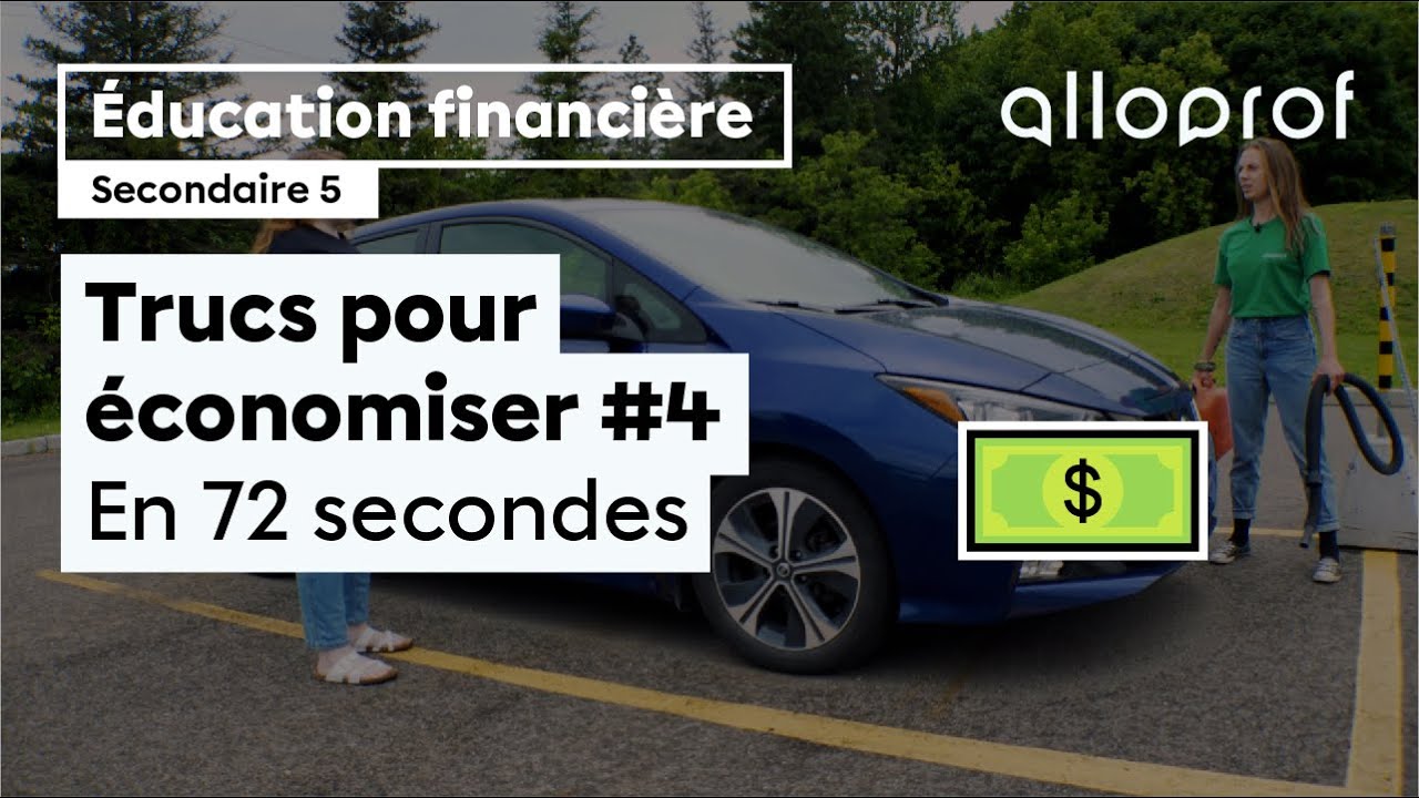 Trucs pour économiser #4, en 72 secondes