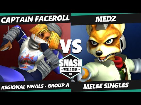 SWT NA West Group A - Captain Faceroll (Sheik) Vs. Medz (Fox) SSBM Smash Melee Tournament