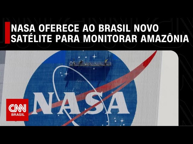 Nasa oferece ao Brasil novo satélite para monitorar Amazônia | CNN PRIME TIME