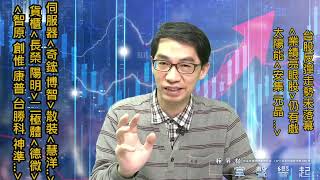 【掌聲響起】#賴昇楷 0311 - 台股反彈沒落幕，「這種」業績股有好戲瞧，像是綠能《安集、元晶、康普》、伺服器《奇鋐、博智》…更多好股在影音中 (圖)