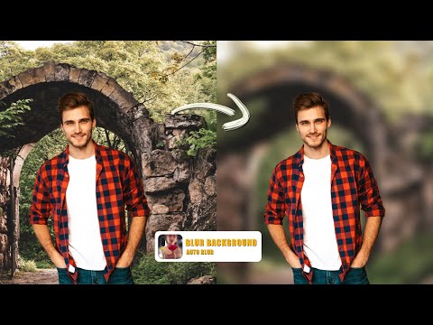 Auto blur: blur background Video