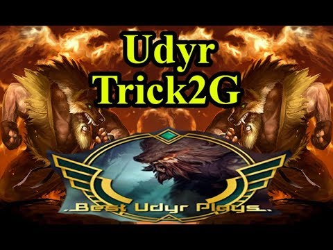 Udyr Trick2G SS8 - Best Top Lane Plays - Udyr Montage - Best Udyr Plays - League of Legends