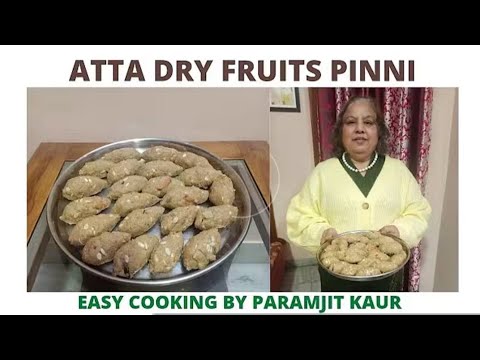Atta Dry Fruits Pinni 
