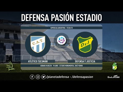 Atlético Tucumán vs Defensa y Justicia - Superliga Argentina - Fecha 18
