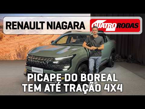 Renault Niagara é a PICAPE 4X4 do Boreal e esta é uma MÁ NOTÍCIA para a Fiat Toro