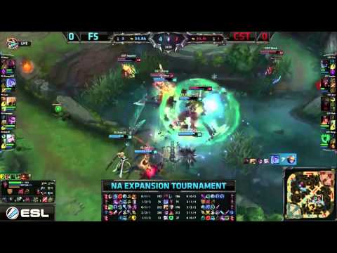 Final Five vs Team Coast | Game 1 Highlights | 2015 NA LCS Expansion Tournament | G1 F5 vs CST